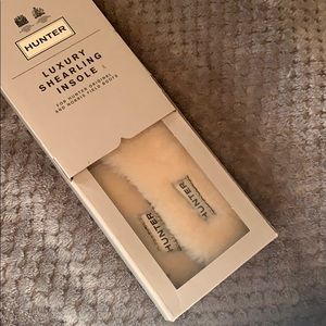 Hunter Boot Luxury Shearling Insole